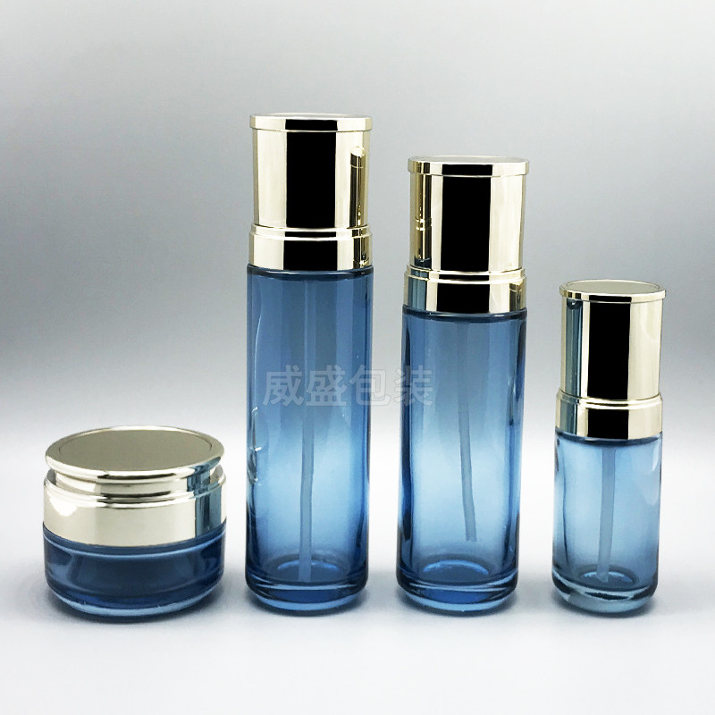 新款化妆品玻璃瓶定制 面霜瓶子批发 威盛包装(图3)